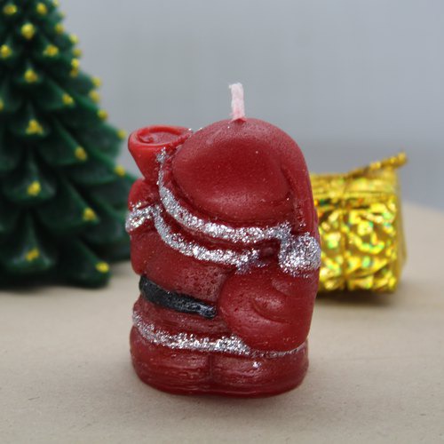 Santa Claus Candle | Different Shapes Candle for Home & Decoration, Birthday, Christmas